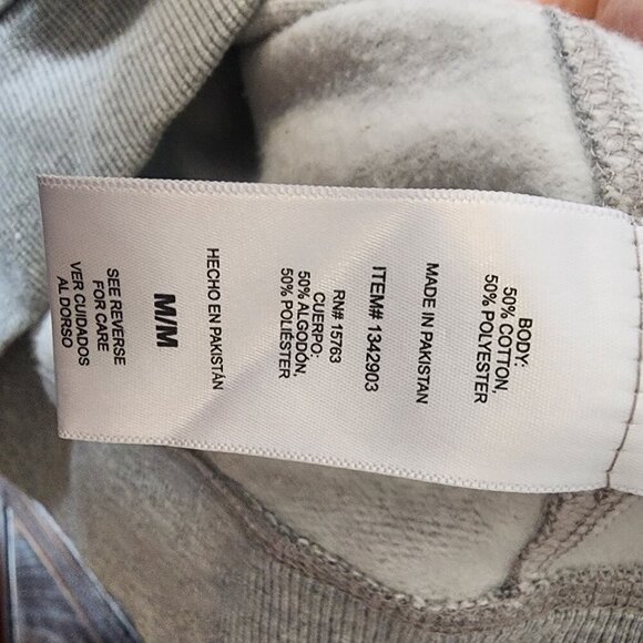 Champion Authentic Athletic Apparel Size Medium Gray Crew Neck Logo Sweatshirt - Picture 4 of 10